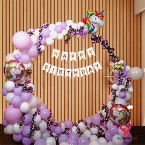Image of Unicorn Birthday Ring Decor