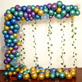Image of inauguration arch decor