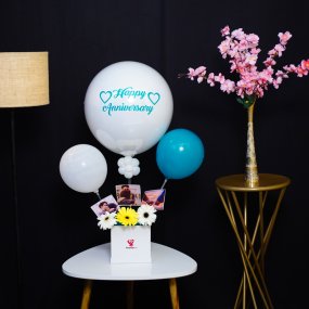Moon White Anniversary Bucket