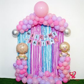 Charming Welcome Baby Decor 