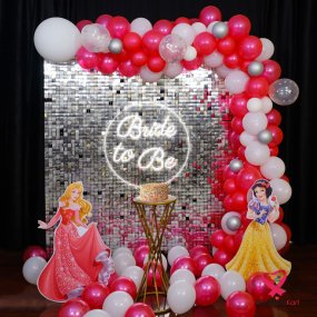 Image of Bride to be sequin decor
