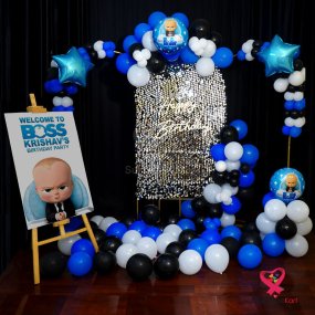 Baby Boss Birthday Theme Decor