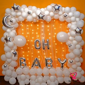 Image of Snow white welcome Baby Decor