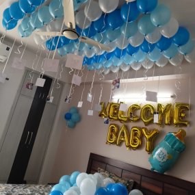 Welcome Baby Decor