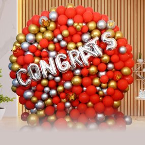 Image of Congrats ring decor
