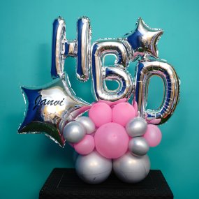 Image of Silver Birthday Bouquet