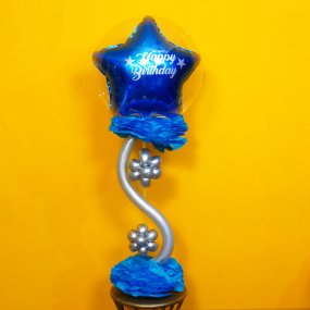 Image of Blue Birthday Bouquet